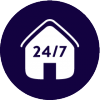 Télésurveillance 24h/24, 7j/7